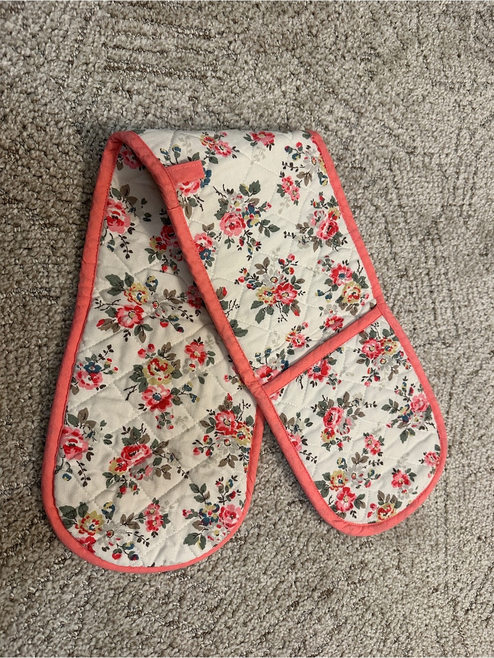 Cath Kidston Floral Double Oven Mitt